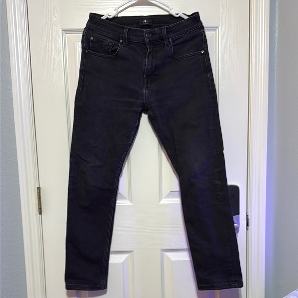 7 For All Mankind Charcoal Denim Pants